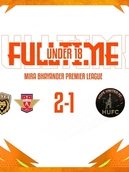 A 2-1 victory for our U18 team in the MBPL. We train our players to fight until the final whistle.