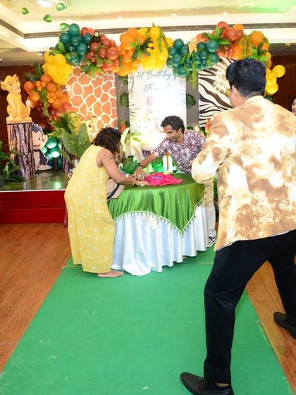 Hosting a birthday party with fun games. Seeing the joy and laughter on my clients' faces is the greatest reward and fuels my passion for this job.