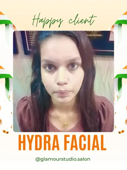 A young client looking fresh and confident after her Hydra Facial. We aim to provide treatments that deliver visible results.