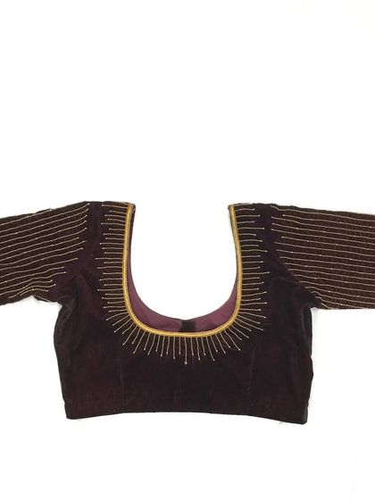 Label Thanmaye - Custom Designer Wear for Women & Kids Custom Embroidered Blouses photo 30