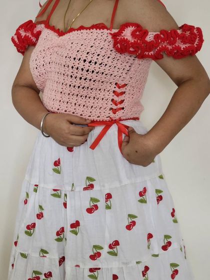 Custom Crochet Tops photo 43