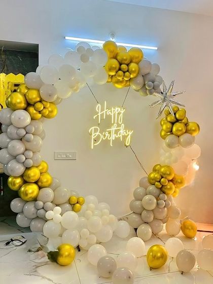 Special Entry - Private Party & Milestone Decoration Elegant Birthday & Anniversary Setups photo 8
