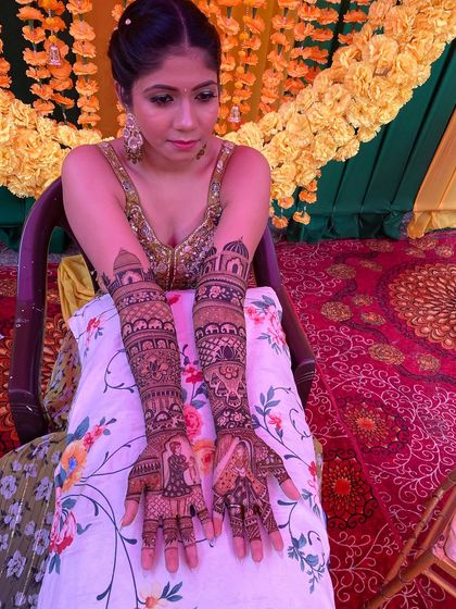 Umesh Kumar - Bridal & Wedding Mehandi Happy Brides & Festive Moments photo 8