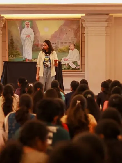 A moment from my workshop at Kumaraguru College. We explored how stories can build bridges of understanding, empathy, and unity, a lesson that's valuable at any age.