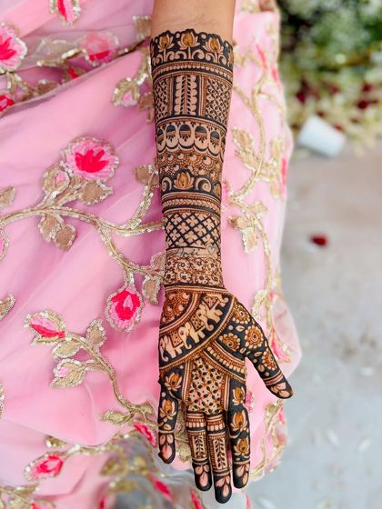 Mitali - Bridal Mehendi Full Bridal Mehendi (Hands) photo 174