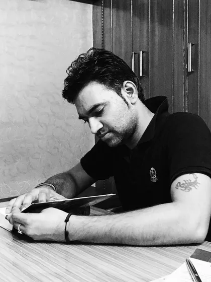 In law, the details are everything. This image captures the intense focus required to dissect legal documents and find the leverage needed to protect your rights.