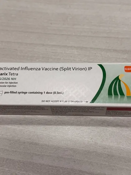 The annual flu shot is a non-negotiable for me and my team. The Fluarix Tetra vaccine protects against the key influenza strains, including H1N1 and H3N2. Getting the shot isn't just about avoiding the flu; it's about preventing weeks of lost productivity, post-viral fatigue, and even related hair fall.