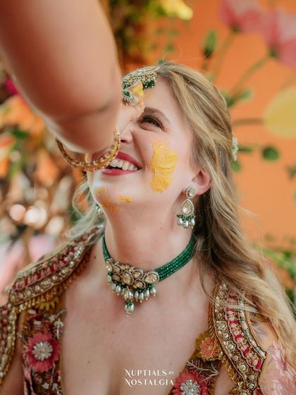 The Tales of Tradition - Wedding Planning & Design Sun-Kissed Haldi Ceremonies photo 48