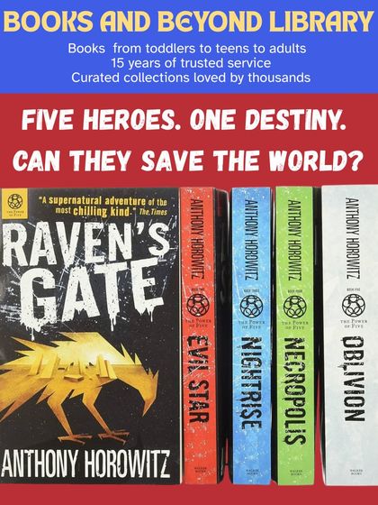 Five heroes, one destiny. "The Power of Five" series by Anthony Horowitz is a thrilling adventure where five gifted teens must fight to save the world from an ancient evil. A great choice for fans of suspense and supernatural powers.