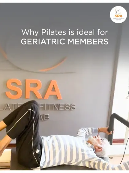 Pilates is ideal for our geriatric members. The low-impact, controlled exercises are perfect for seniors, promoting well-being while minimizing strain on joints.