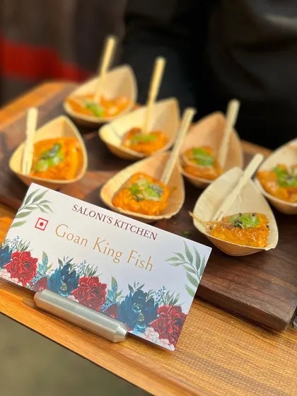 Goan King Fish, a coastal delicacy that brings a unique flavor profile to a festive party menu.