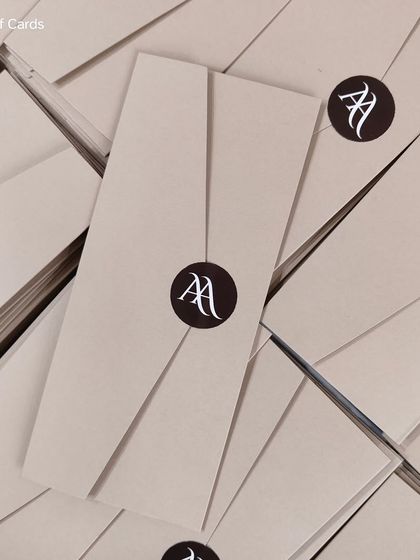 House Of Cards - Special Occasion Invitations Modern Elegance: Vellum, Pastels & Wax Seals photo 36