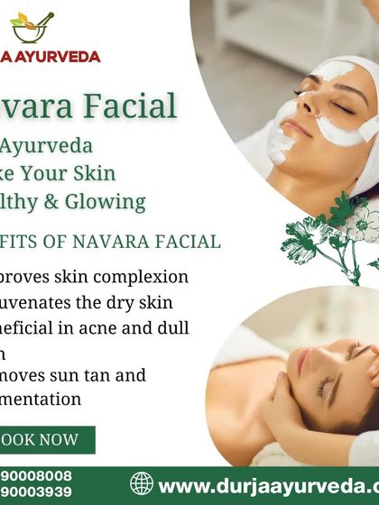 Let Ayurveda make your skin healthy and glowing with a Navara Facial. This treatment improves skin complexion, rejuvenates dry skin, and removes sun tan.