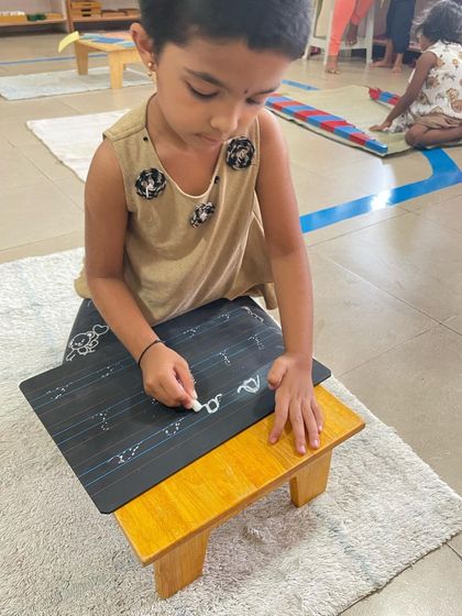 Siksha Montessori - Montessori Preschool & Kindergarten (Ages 2.5-6) Language & Literacy: From Sounds to Stories photo 8