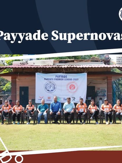 The Payyade Supernovas women's team, all smiles for their team picture at the PPL 2023.