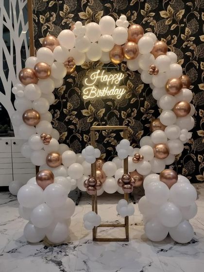 Special Entry - Private Party & Milestone Decoration Elegant Birthday & Anniversary Setups photo 10