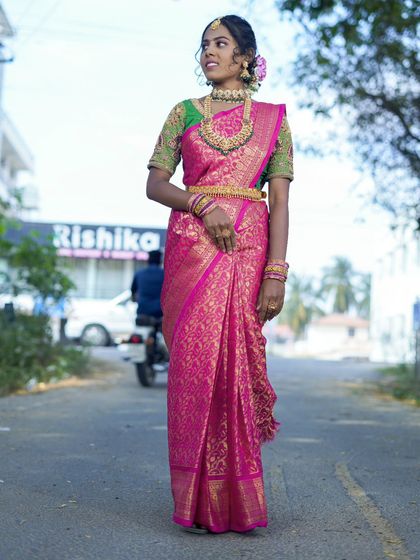 Inisha Rental Dress - Bridal & Occasion Jewellery Rental Grand Bridal Sets: Temple & Kemp Jewellery photo 16
