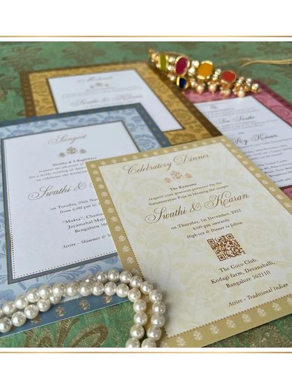 Kiana - Custom Wedding Stationery Suite Luxurious Printed Suites: Foil, Laser-Cut & Letterpress photo 10