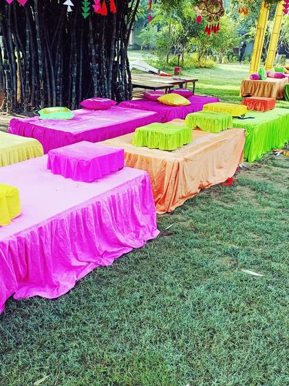 Vibrant Haldi & Mehendi Celebrations photo 65