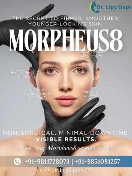 I believe in using the best technology for my patients. Morpheus8 is a non-surgical treatment that combines microneedling with radiofrequency to remodel and contour the face and body, stimulating collagen for firmer, smoother, younger-looking skin.