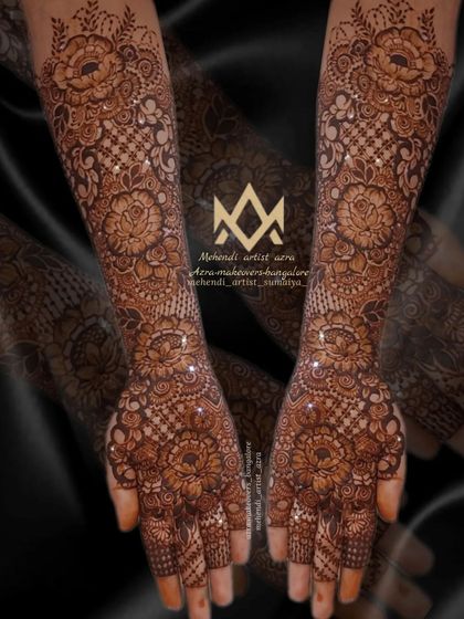 Azra Mehendi - Mehendi Artistry Full Bridal Mehendi photo 36