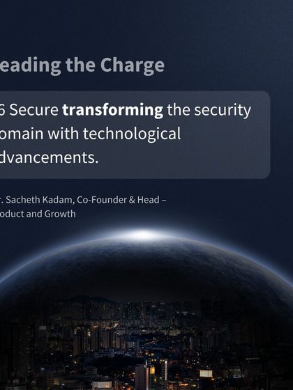 We were thrilled to be featured in CXO Today for leading the charge in transforming the security domain. This recognition highlights our commitment to pushing boundaries with technological advancements.