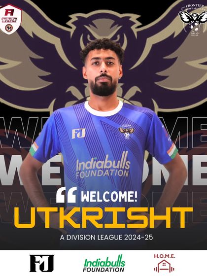 We are excited to have Utkrisht join our defense. With experience at Odisha FC and in the Calcutta Premier League, he brings top-level grit and skill to our backline.