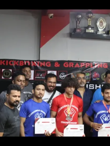 A group of our grappling winners from the MFC Series 2, a testament to our strong ground game.