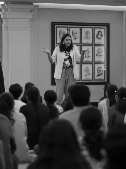More glimpses from my sessions for adults. It's a joy to undo the misconception that stories are only for children and to share the timeless wisdom of folktales with a mature audience.