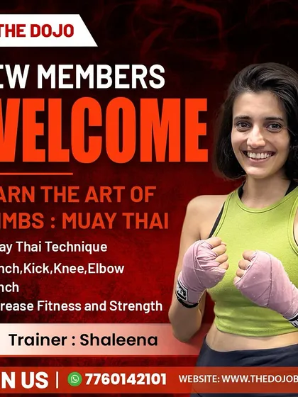 We are excited to welcome new members to our Muay Thai program, led by Kru Shaleena. Learn the "art of eight limbs" which includes techniques using punches, kicks, knees, and elbows. This class is perfect for building fitness, strength, and confidence.