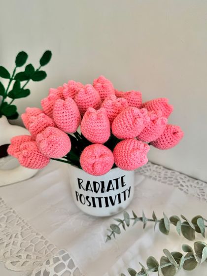 Shikha Agarwal - Handmade Party Favors & Bulk Gifting Everlasting Crochet Flowers photo 5