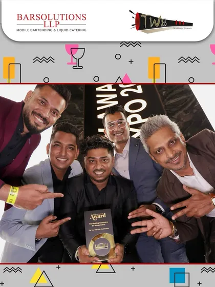 The team celebrating our win at the WOW Awards Expo. These moments are a testament to our collective hard work and passion.