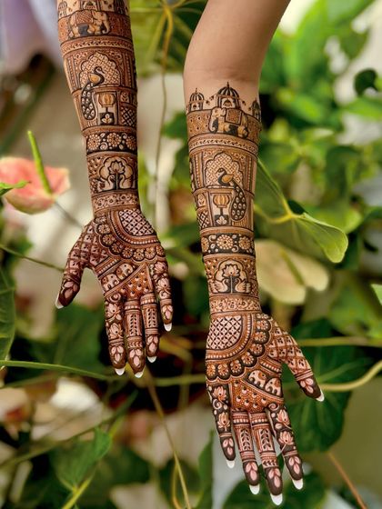 Mitali - Bridal Mehendi Full Bridal Mehendi (Hands) photo 15