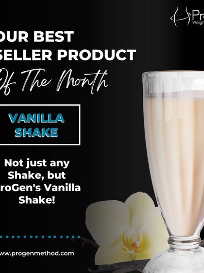Our best-selling Vanilla Shake is a client favorite. It's a delicious way to get high biological value protein that your body needs for effective weight loss.