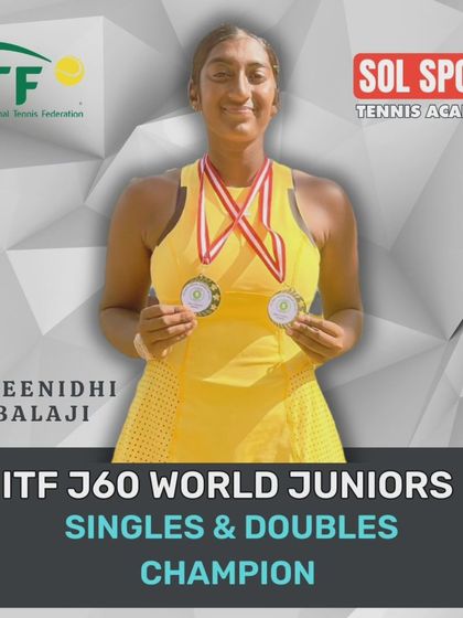 Sol Sports - High-Performance Junior Tennis Program International & National Champions photo 6