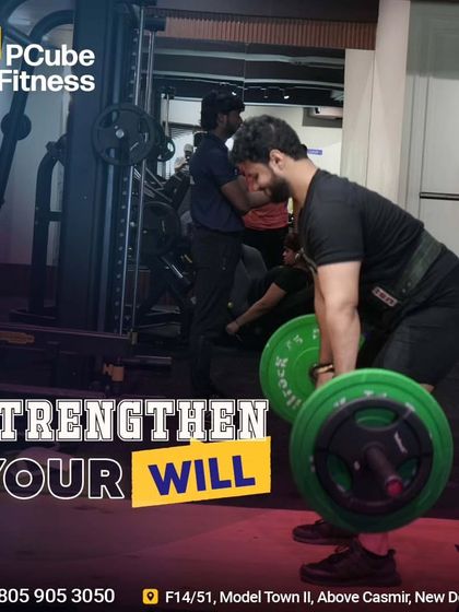 Strengthen your will. A member powers through a deadlift, building not just physical strength but mental fortitude.