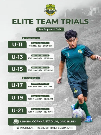 Your journey to becoming a Titan starts here. We are always scouting for the next generation of talent, with trials held for boys and girls from U-11 to U-21 for our elite residential and youth programs.