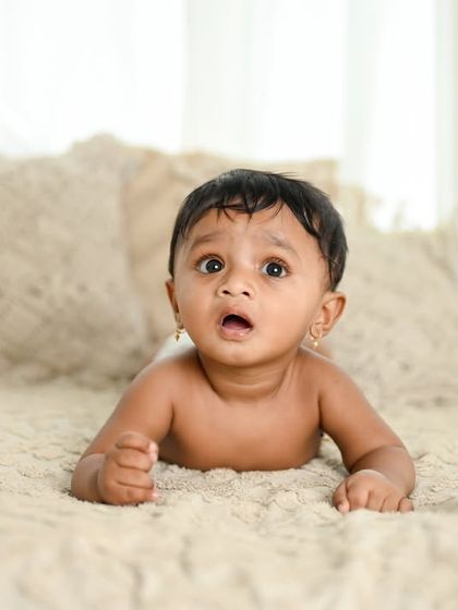 A duplicate of image 116, capturing the excitement of a baby on the move.