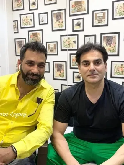 It's always a pleasure to connect with people who appreciate good vibes. Here I am with actor and producer Arbaaz Khan. I've had the opportunity to play for many well-known personalities and exclusive events over the years.