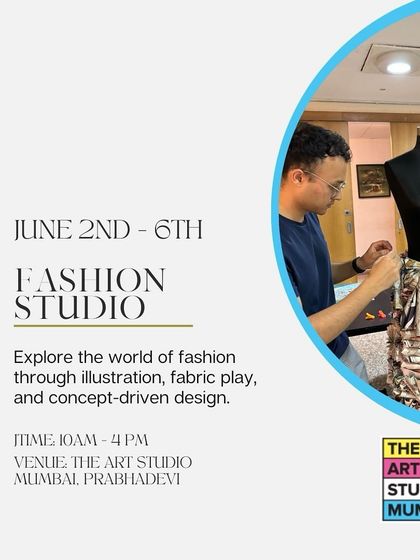 Explore the world of fashion in our concept-driven Fashion Studio. This workshop covers everything from illustration and mood boards to fabric play and textile manipulation, helping you build a unique mini-collection for your portfolio.
