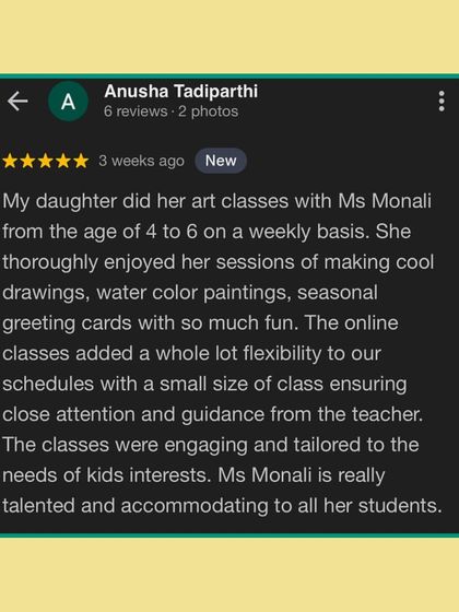 Bloom and Grow - Online Art & Craft Classes What Parents Are Saying photo 10