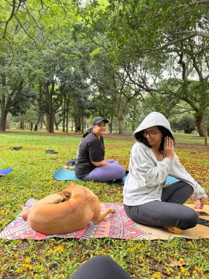 Gurpreet Kaur - Yoga & Mindfulness Instruction Yoga in Nature: Bangalore & Beyond photo 5