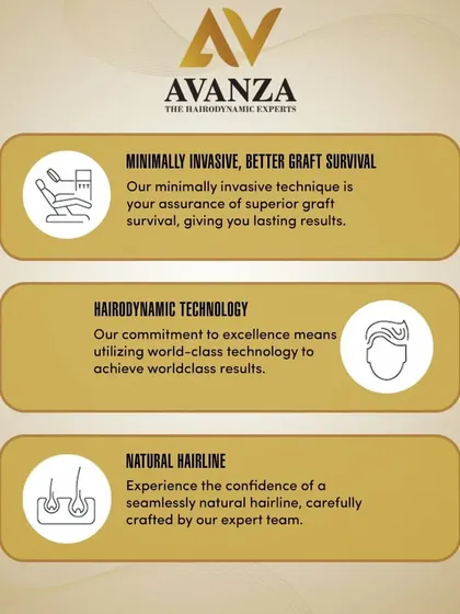 Our 'Hairodynamic' technology ensures a minimally invasive procedure with better graft survival. We are committed to world-class technology to achieve a natural hairline crafted by our expert team.