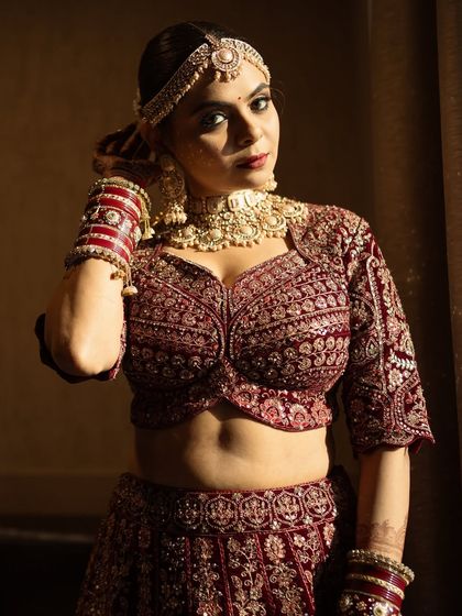 Timeless Red & Royal Brides photo 57