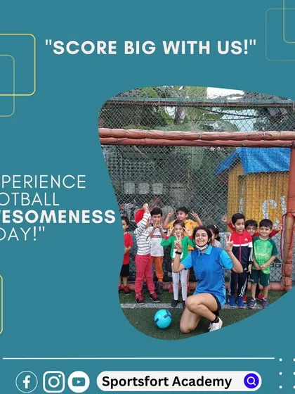 Experience football awesomeness with us. Our coaches and students share a moment of fun and celebration after a great session.