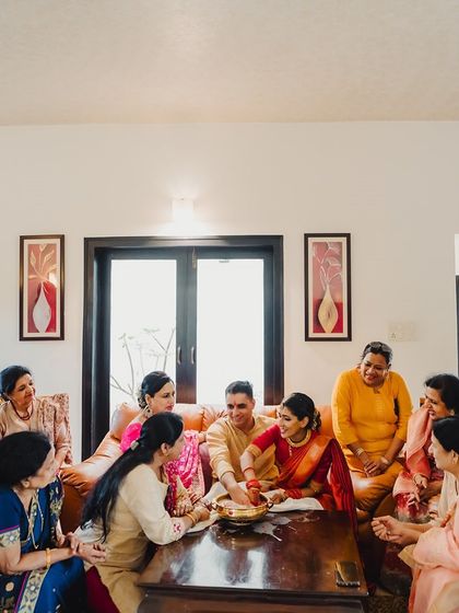 Amanati Events - Full-Service Wedding Planning Joyful Beginnings: Haldi, Mehendi & Sangeet photo 30