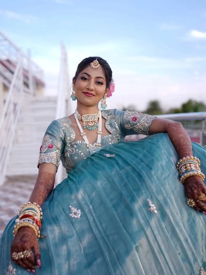 Engagement & Reception Glam photo 12