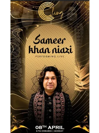 Performing live with the whole band at Cling Lounge, New Delhi. We always look forward to our shows here.
