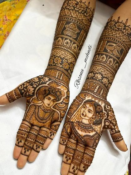 Sonu - Bridal & Wedding Mehndi Portrait & Storytelling Mehndi photo 12