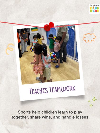 Teamwork is a skill learned through experience. Playing sports together helps children learn how to cooperate, share in wins, and support each other through losses, building a strong sense of community.